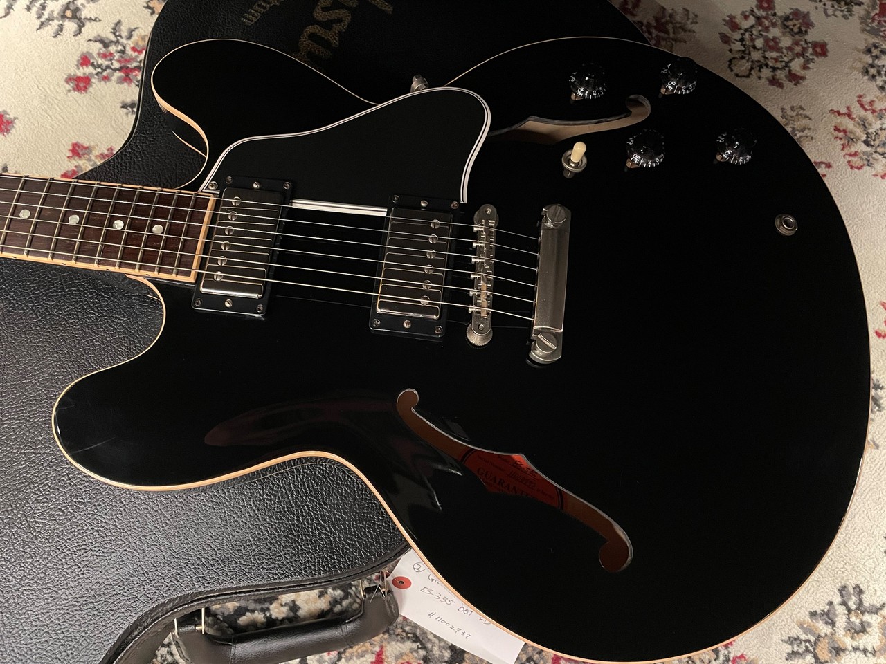 Gibson Custom Shop Memphis ES-335 DOT (2012年製USED) Ebony≒3.62 ...