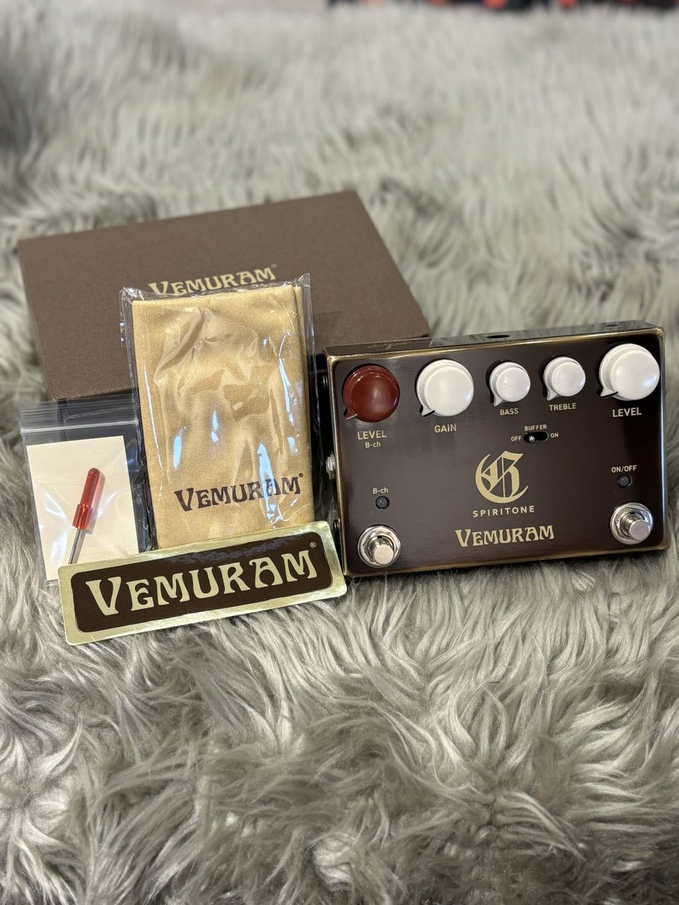 VEMURAM SPIRITONE Charシグネチャー オーバードライブペダル