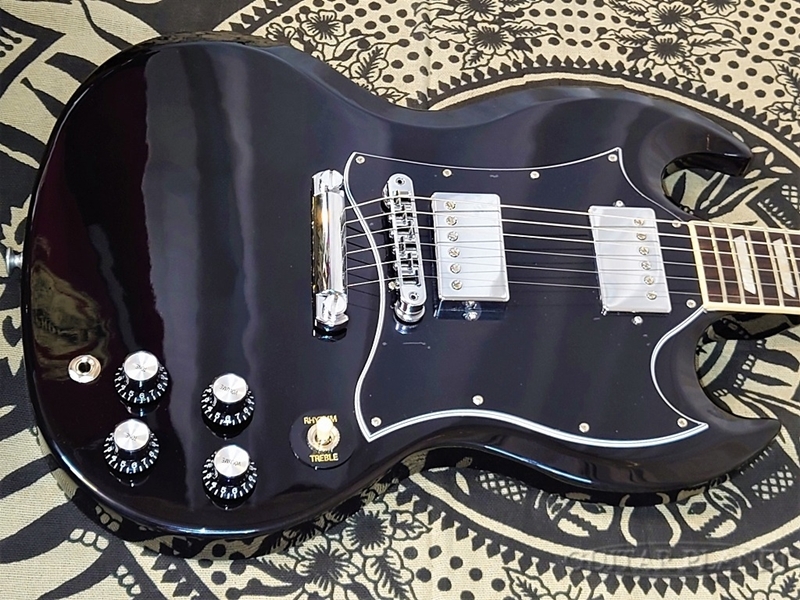 美品　Gibson SG standard Ebony純正ギグハードケース付き Gibson SG Standard -Ebony- 【#210650220】【3.14kg】（新品