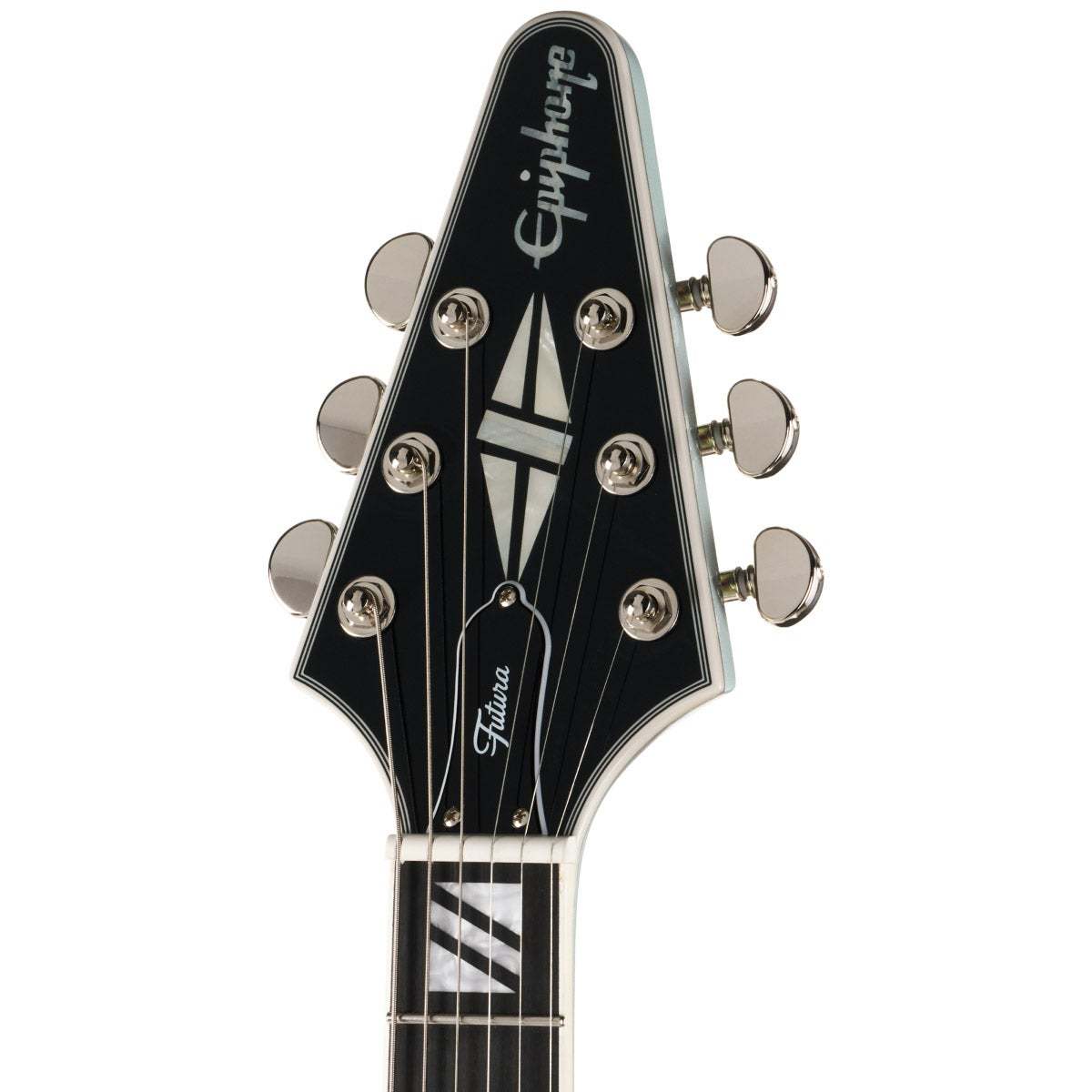 Epiphone Inspired by Gibson Futura Flying V Custom Quicksilver