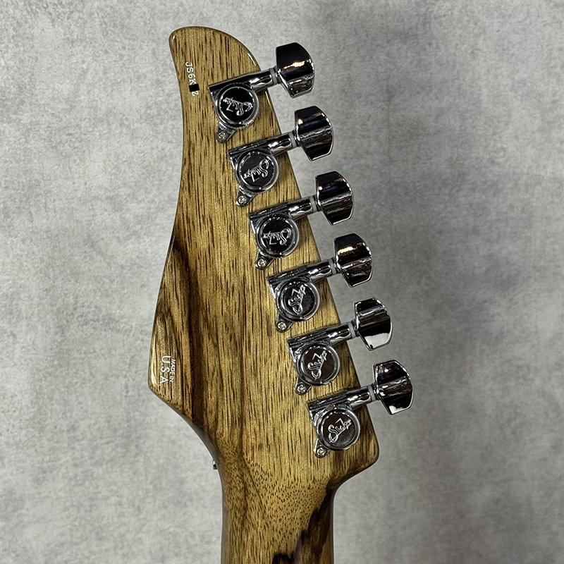 Suhr Modern Set Neck Custom Select Quilt Top Black Limba Body