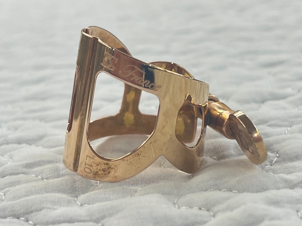 BG L10PGP アルトサックスリガチャー 【中古】【サックス専門店