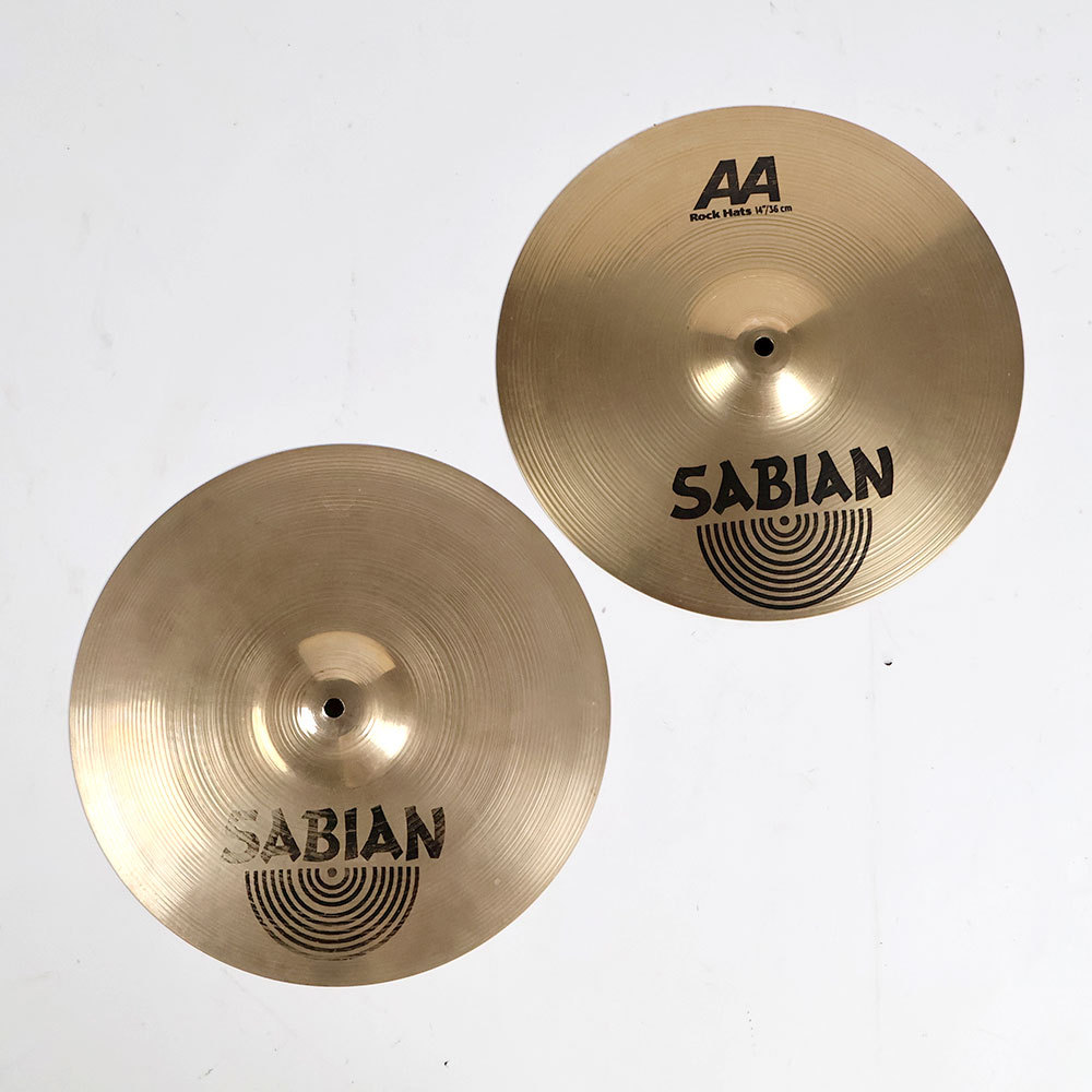 SABIAN 【中古】ハイハットシンバル セイビアン SABIAN AA Rock Hats