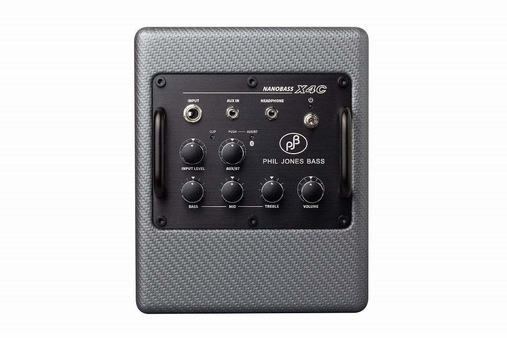 Phil Jones NANOBASS X4C Carbon Silver カーボン・シルバー ベース用