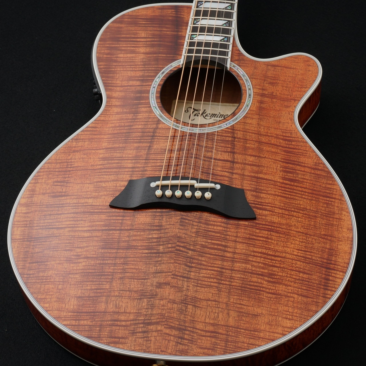 Takamine TSP178ACK N 【動画あり】【Flamed Koa】【極薄ボディ