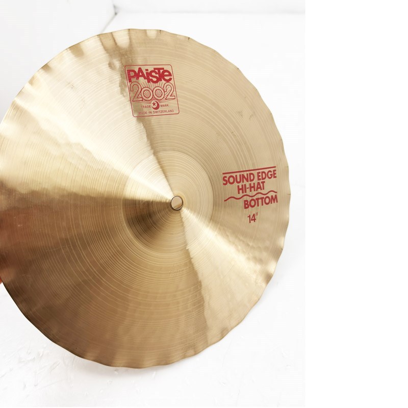 PAiSTe 【USED】2002 Sound Edge HiHat 14 pair [Top 952g