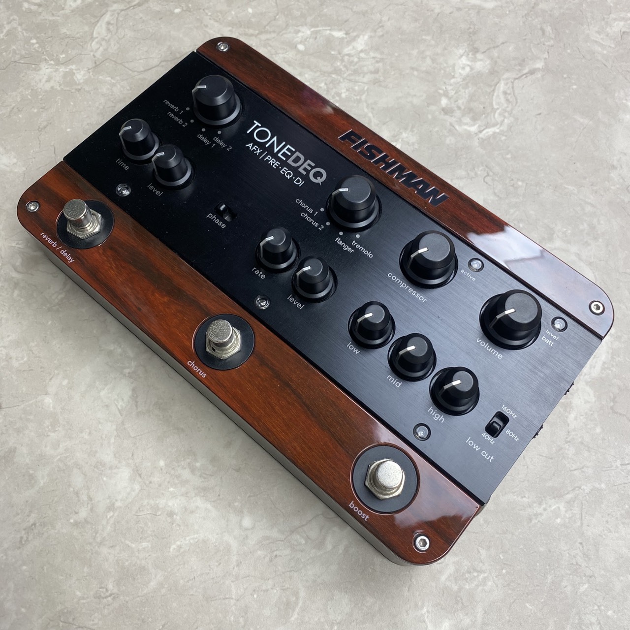 FISHMAN TONEDEQ アコギ用プリアンプ エフェクター（新品特価/送料無料