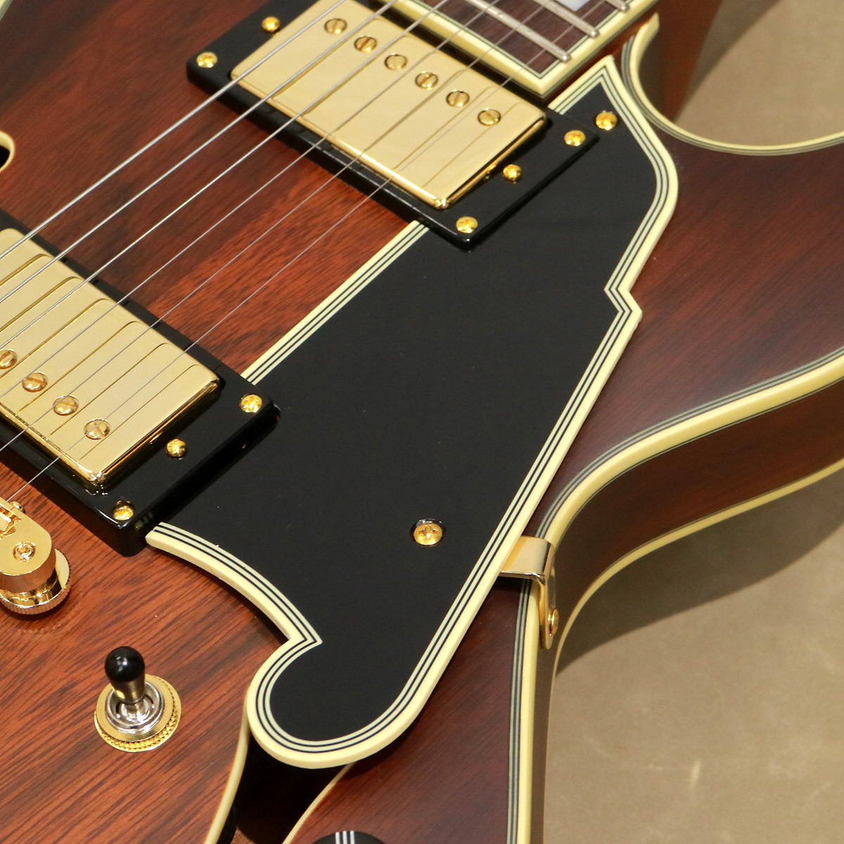 D'Angelico Deluxe Series Deluxe Mini DC , Satin Brown Burst（新品