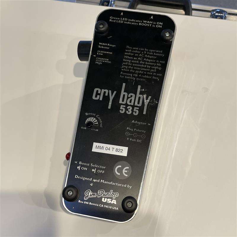 Jim Dunlop Cry Baby 535 Wah Chrome Model -1995- 【御茶ノ水本店