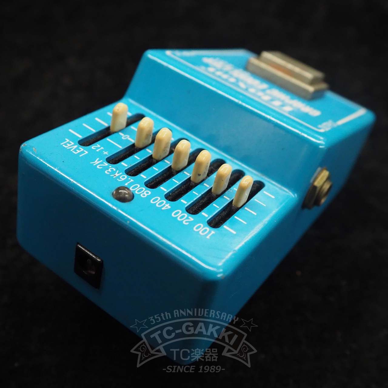 ギター Maxon GE-601 Graphic Equalizer Maxon GE-601 GRAPHIC EQUALIZER (Large Case)（ビンテージ）【楽器