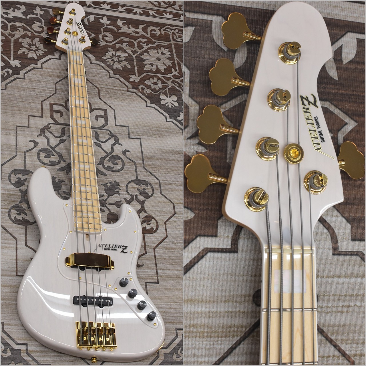 ATELIER Z M#265 Custom -Transparent White w/Matching Head&Gold