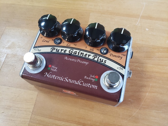 ギター NeotenicSound Pure Gainer Plus NeotenicSound Neotenic Sound Pure Gainer Plus 【米子店在庫