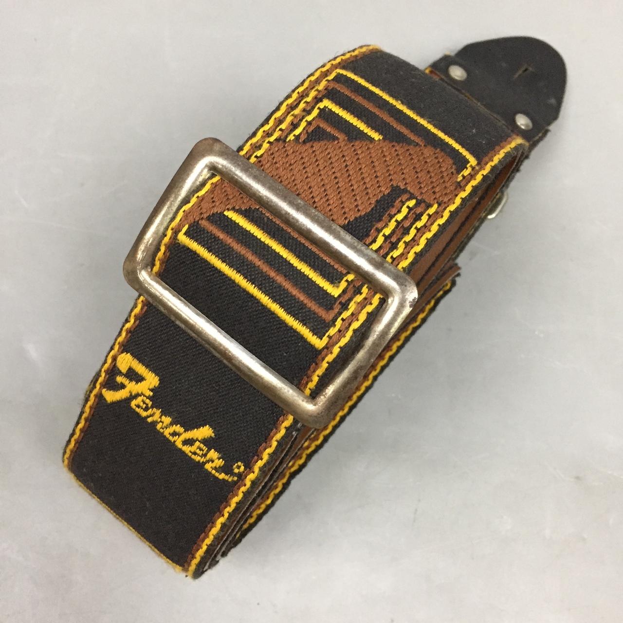 最初期　モノグラム　ストラップ　横ロゴ　逆ロゴ　ヴィンテージ　メタルバックル フェンダー モノグラム メタルバックル 横ロゴ 逆ロゴ 最初期