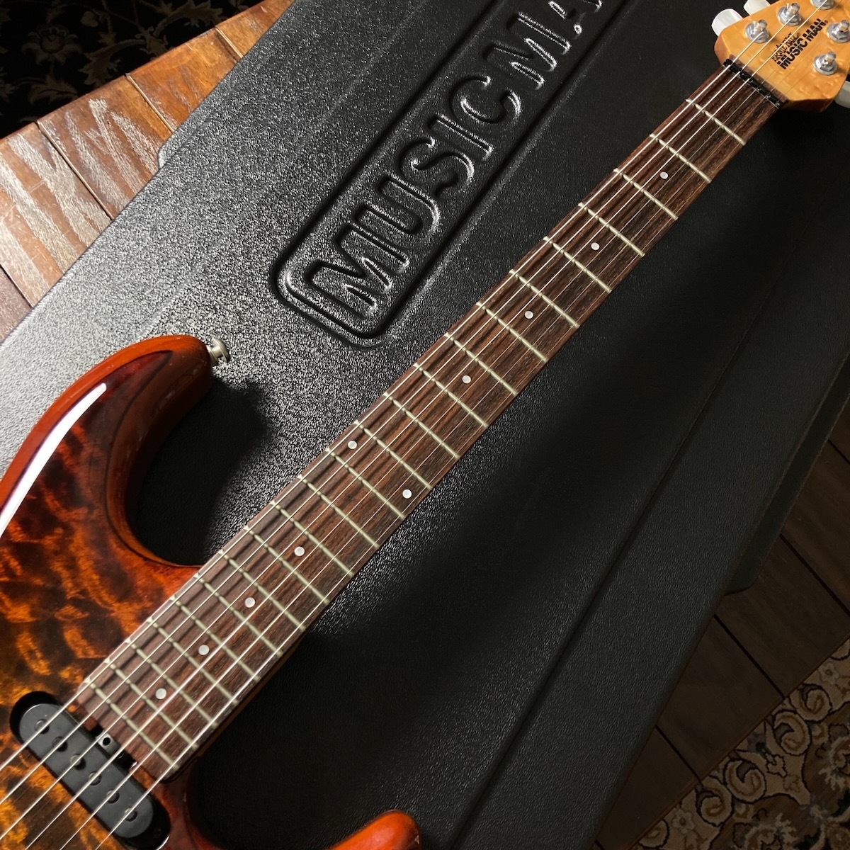 MUSIC MAN BFR Luke 3 / LIII HSS Quilt Top / Hazel Burst（中古