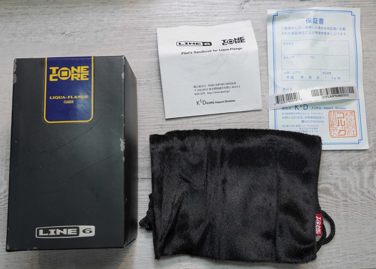 廃盤レア Line6 Tone Core Liqua Flange フランジャー 定番，低価 Line6 Liqua-Flange 多機能フランジャー 廃盤 ToneCore