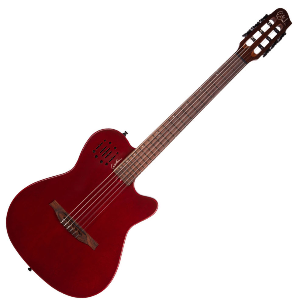 Godin ゴダン Multiac Mundial Aztek Red ナイロンギター（新品/送料無料）【楽器検索デジマート】