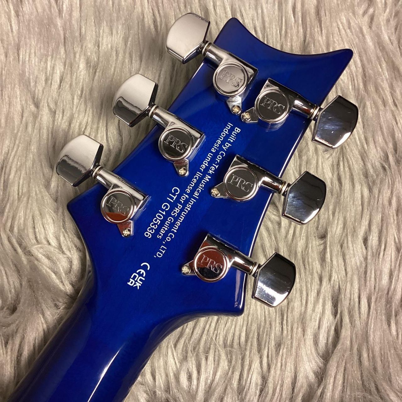 PRS SE Custom エレキギター 青 Paul Reed Smith(PRS) SE CUSTOM 24-08 QPKG Lake Blue【現物