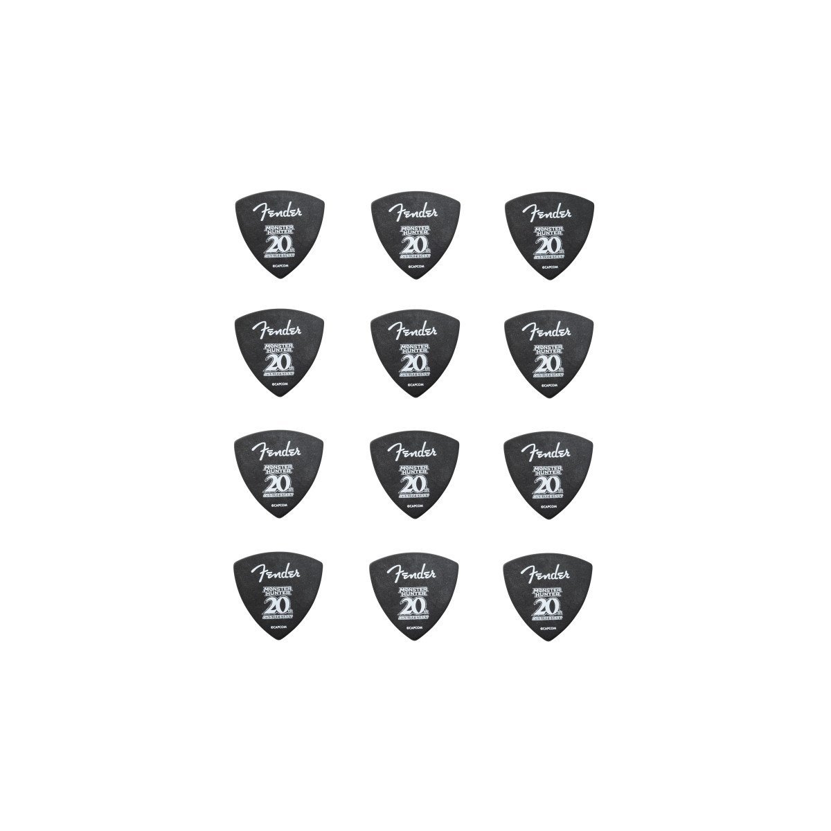 Fender Monster Hunter Collaboration Picks Rathalos フェンダー