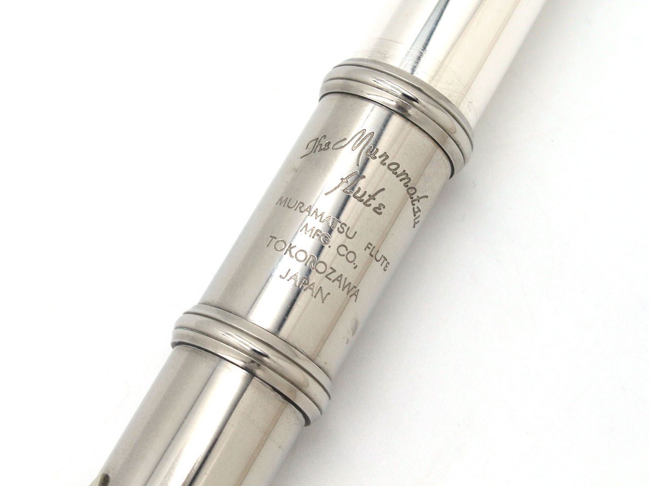 ムラマツ　リングキーフルート　頭部管(リップ)銀製　ケース無し ムラマツ リングキーフルート 頭部管(リップ)銀製 ケース無し