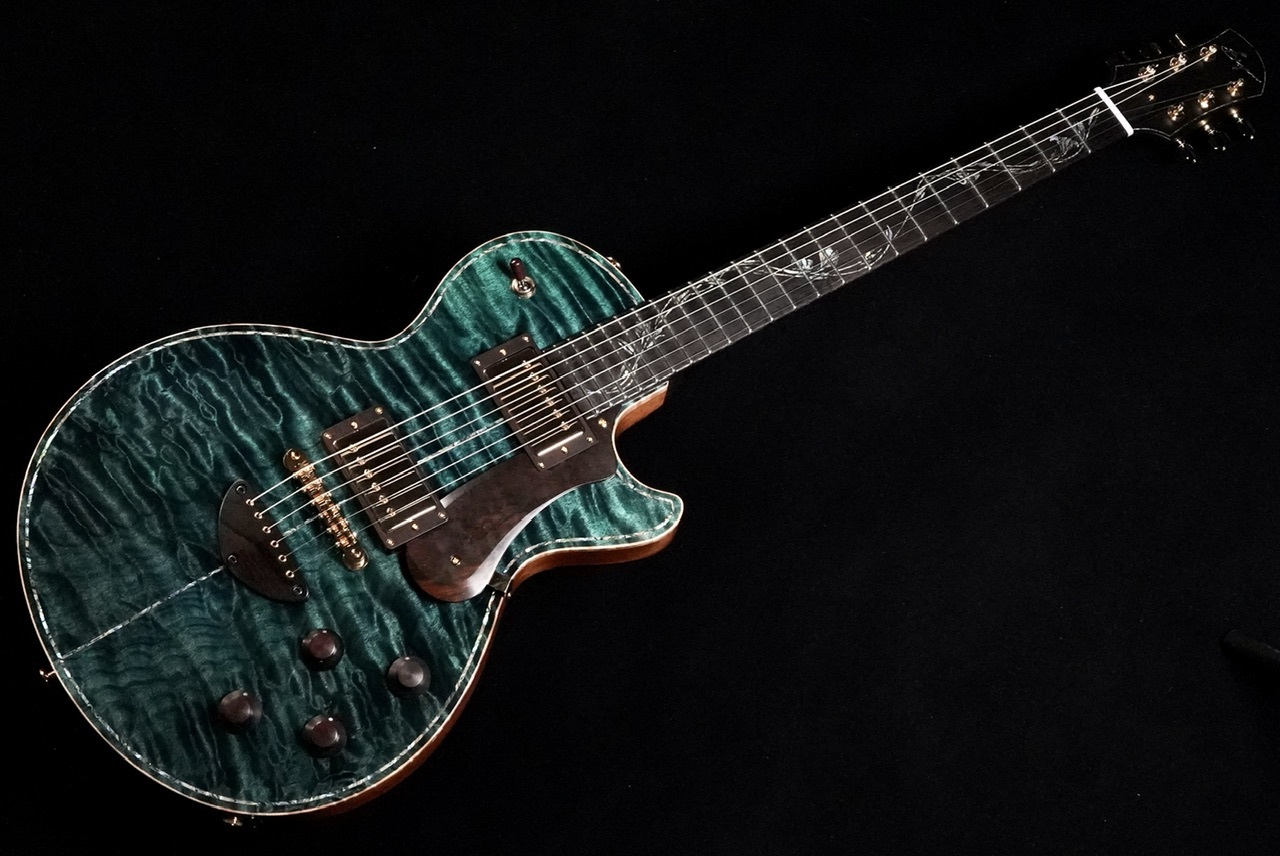 Bizen Works Grain Jacaranda Neck,Premium Grade Quilted Maple Body