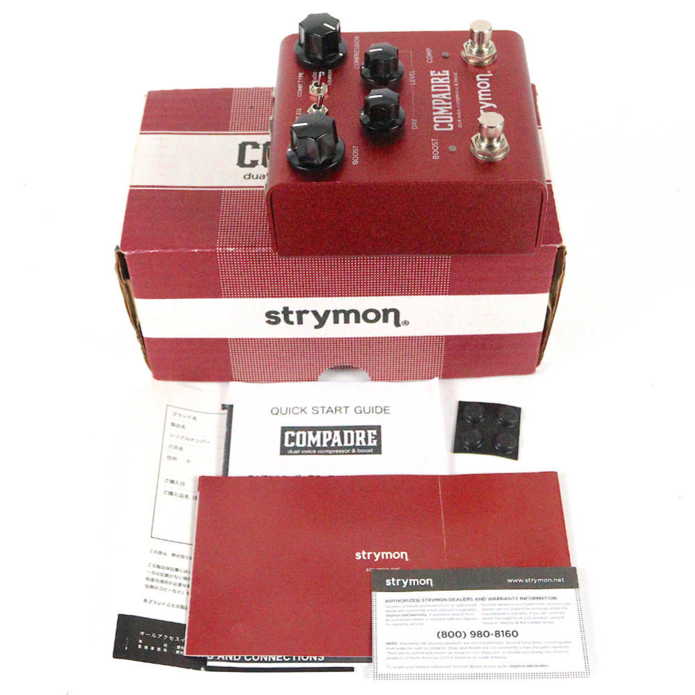 strymon 【中古】 strymon COMPADRE コンプレッサー ブースター ギター