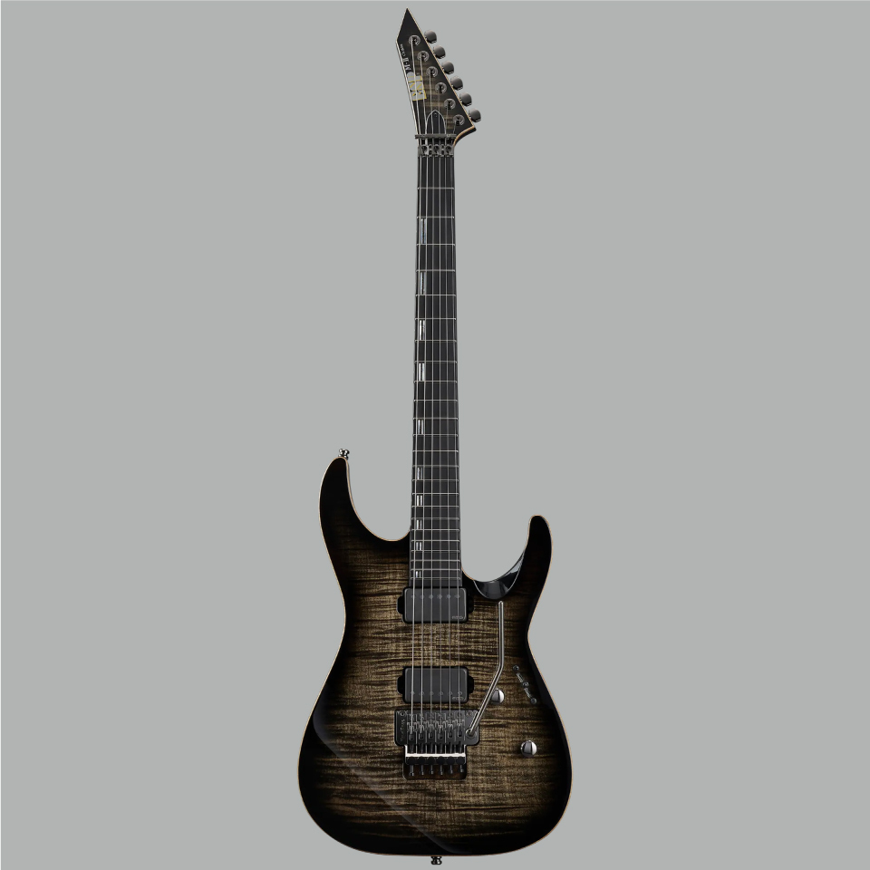 ESP ESP M-II CTM FR/FM 【Charcoal Burst w/White Pearl Black