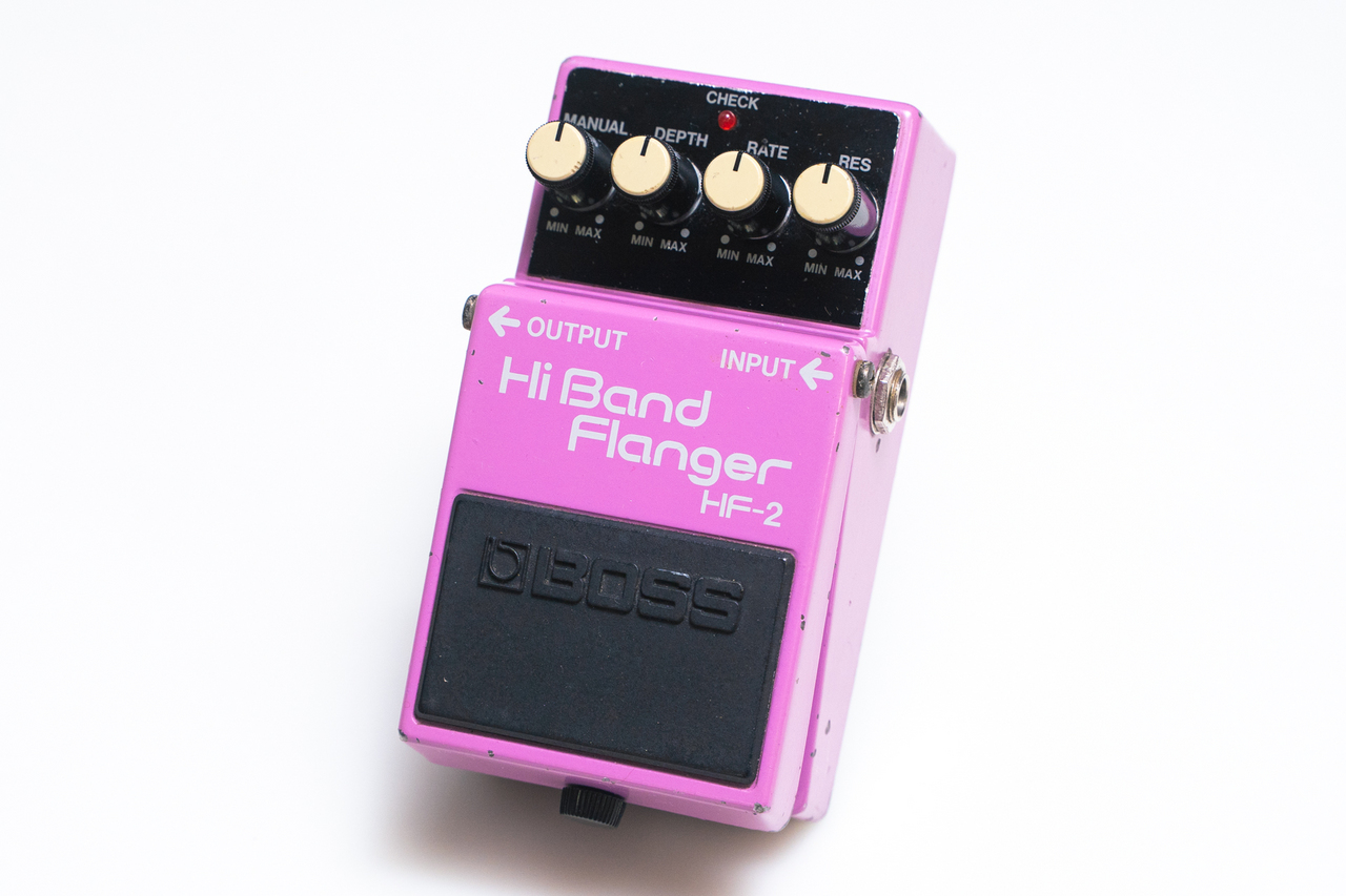 【極美品】BOSS Hi Band Flanger HF-2 本体 BOSS HF-2 Hi Band Flanger Made IN Japan【GIB横浜エフェクター館