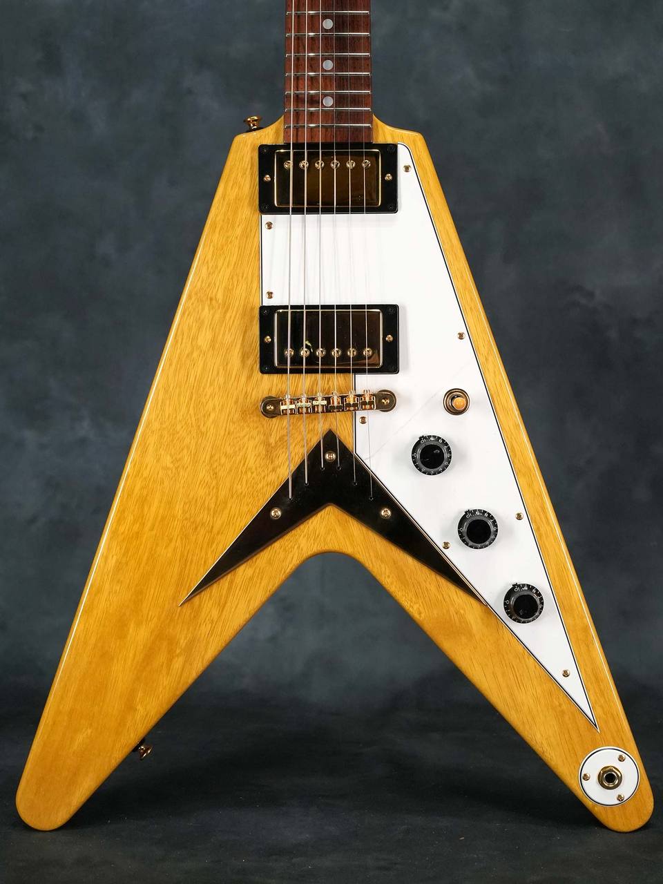momose MFV K-STD/J KNY White Pickguard with Lollar Imperial
