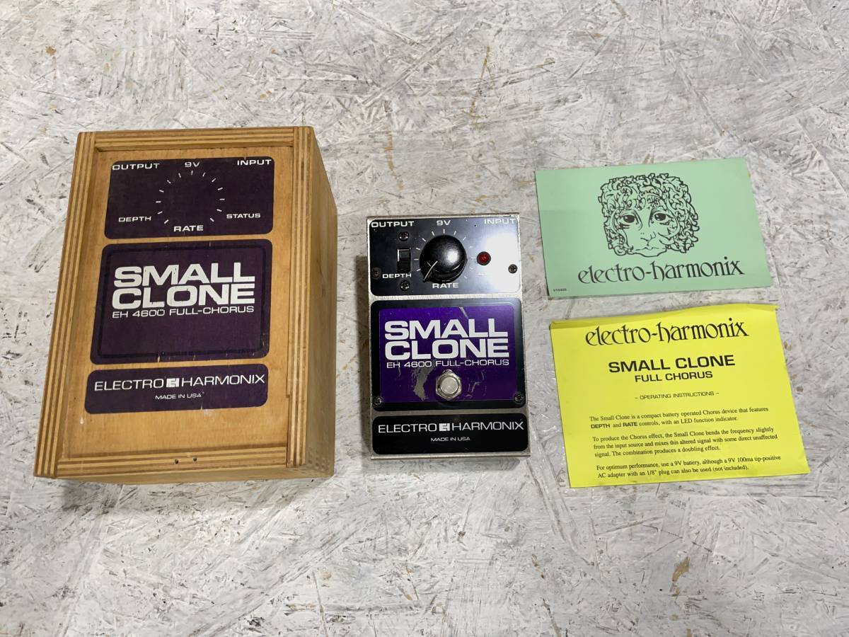 美品 初期チキンノブ electro harmonix Small Clone 最初期型チキンノブ】Electro-Harmonix SMALL CLONE 【公式通販】
