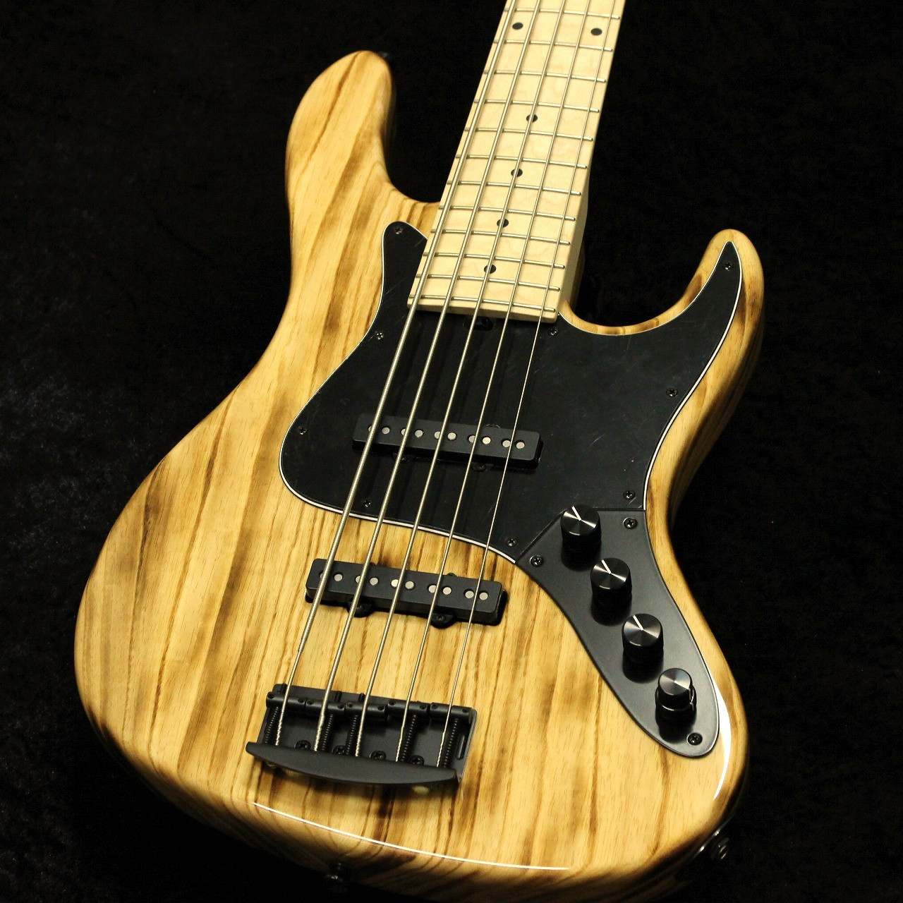 Kikuchi Guitars Hermes MV5 (5st Ash/Maple) LE / Burner Natural