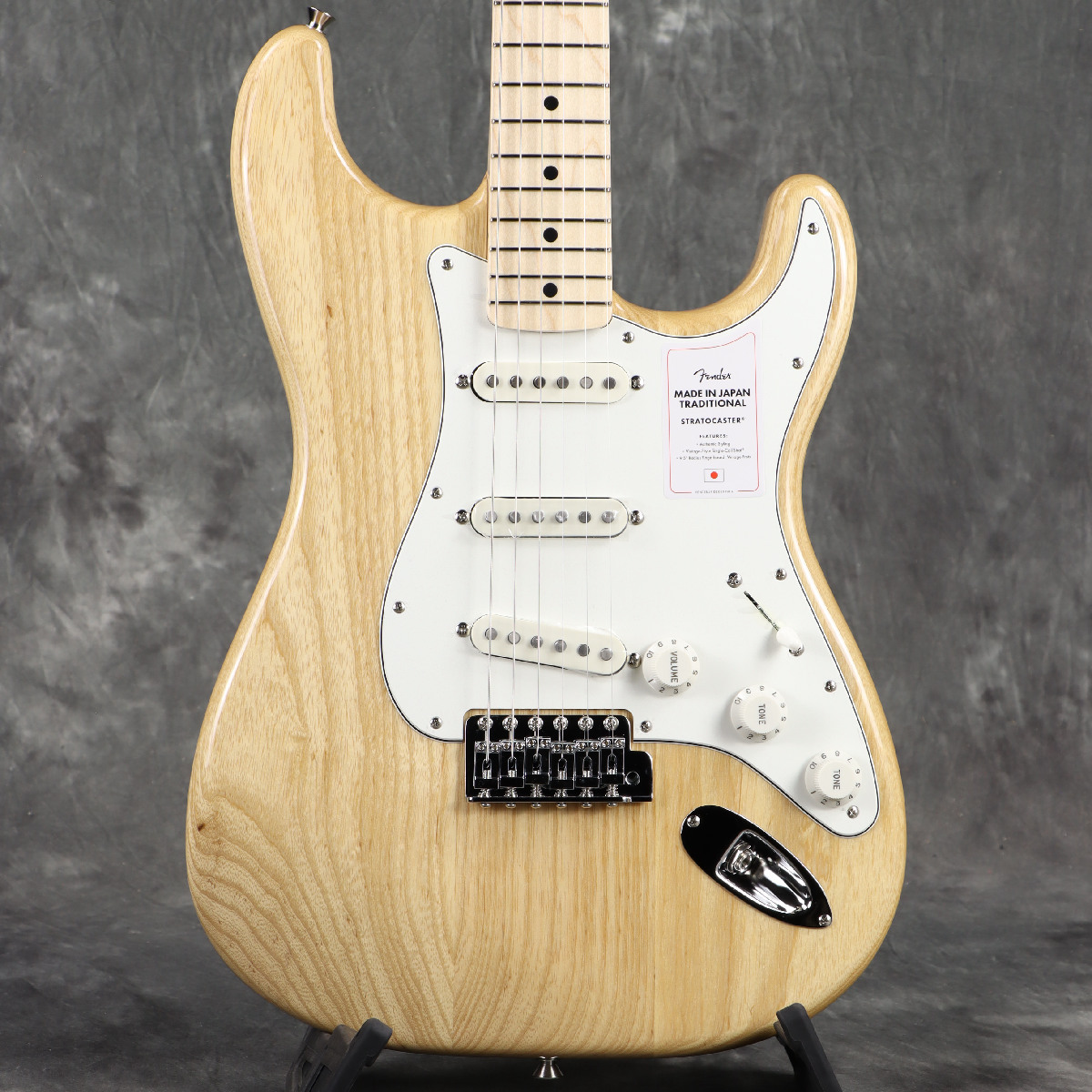 期間限定特価・メーカー不詳＜Dタイプ＞メイプル指板・幅広指板・70年代・日本製 Fender Made in Japan Traditional 70s Stratocaster Maple