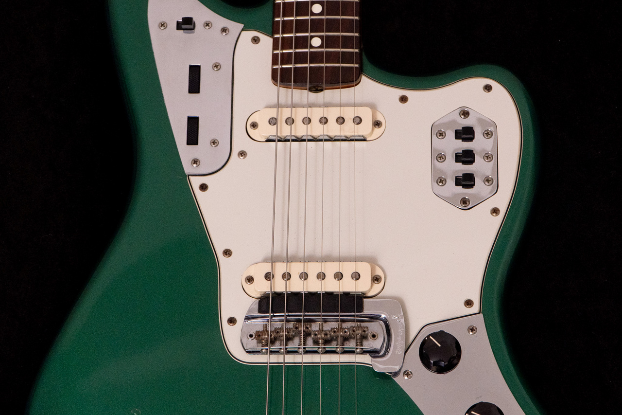 Fender American Vintage 62 Jaguar Sherwood Green 1999年 3.89