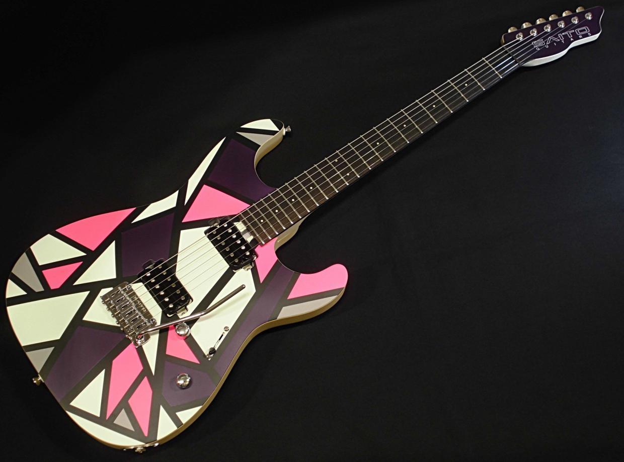 SAITO GUITARS S-622 MRB 2H BLOCK PARTY 4/8 【3.00kg