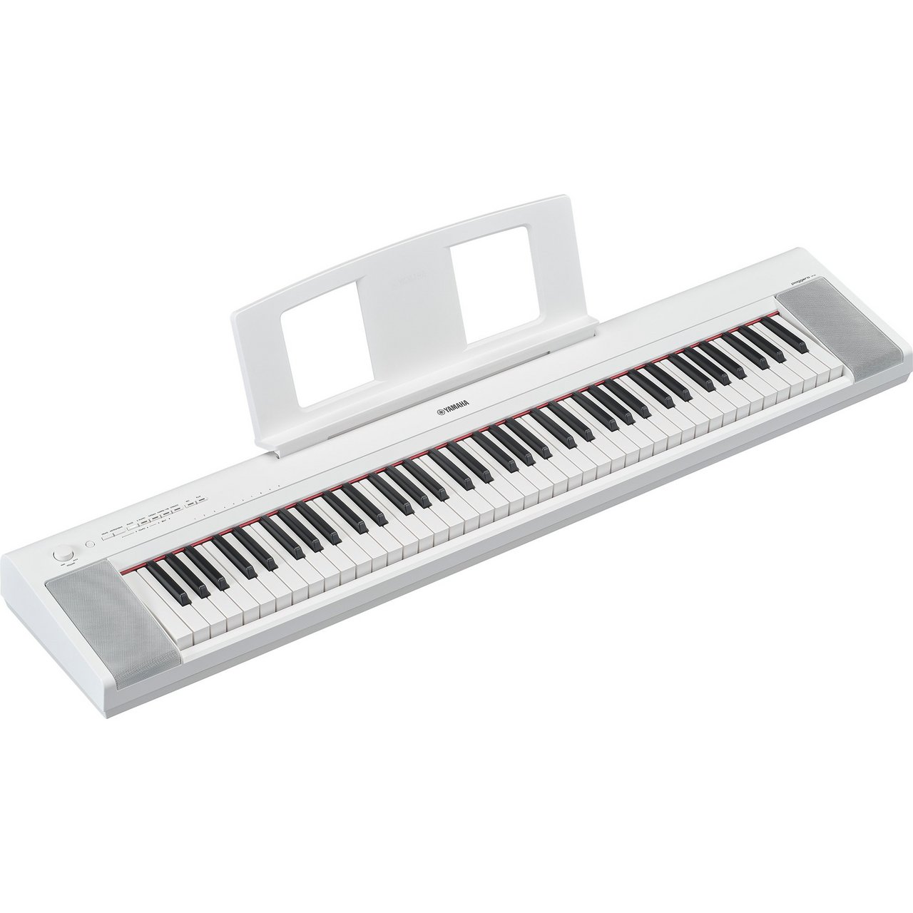 YAMAHA NP-35WH (ホワイト) [純正ケース SC-KB730 ＆ フットペダル FC-5 セット！] Piaggero 76鍵盤キーボード 【WE（新品/送料無料）【楽器検索デジマート】