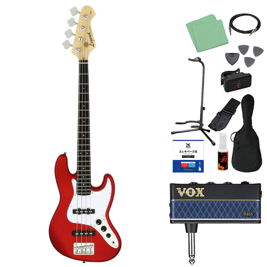 LEGEND LJB-MINI ベース 初心者12点セット 【ヘッドホンアンプ付】 CA
