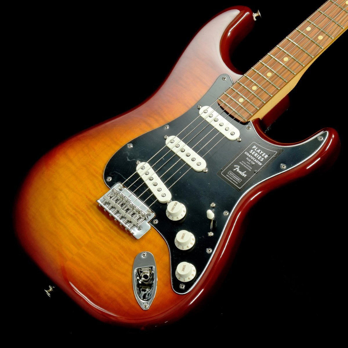 Fender Player Series Stratocaster Plus Top Tobacco Burst Pau Ferro ...