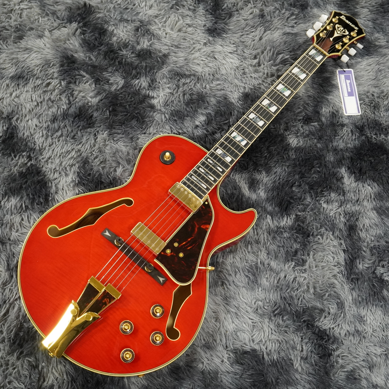 Ibanez GB10SEFM-SRR (Sapphire Red) George Benson Signature【特価