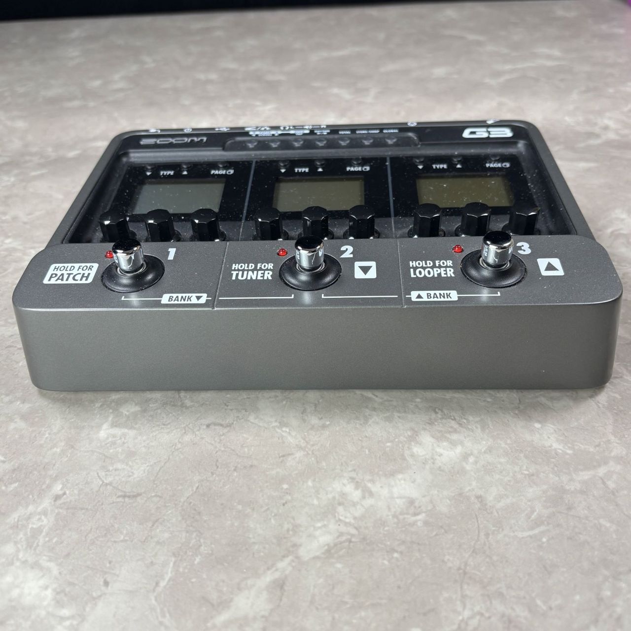 ZOOM G3 エレキギター用マルチエフェクター アンプシミュレーター