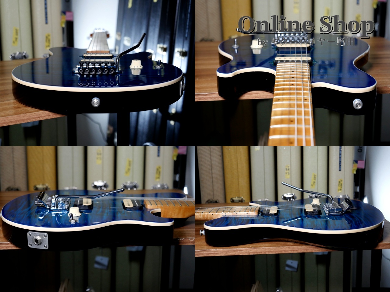 MUSIC MAN 【解説・試奏動画】2016 Axis Balboa Blue Flame（中古