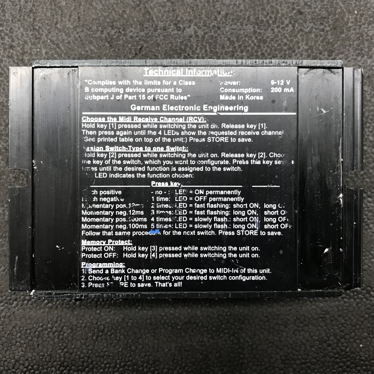 nobels MS-4 スイッチャー Nobels MS-4 MIDI Switcher（中古）【楽器検索デジマート】