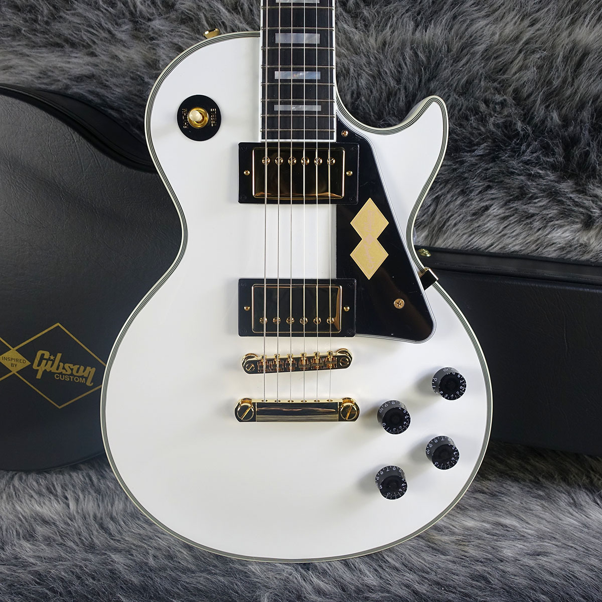 Epiphone Les Paul Custom Alpine White（新品/送料無料）【楽器