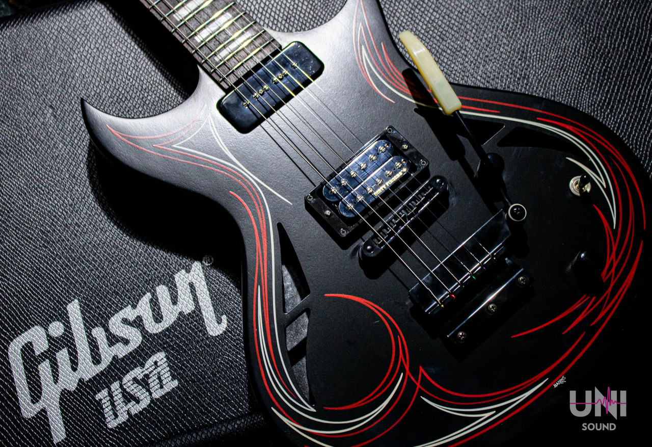 Gibson N-225 Ebony with PinStripe / 2013（中古）【楽器検索デジマート】