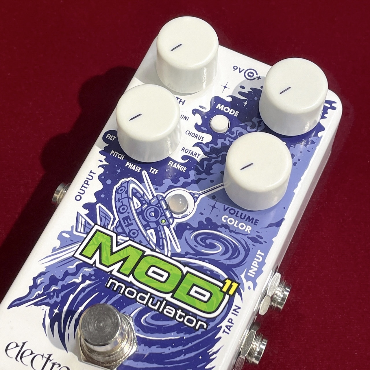 Electro-Harmonix MOD 11 Modulator 【11種マルチエフェクト】【9V