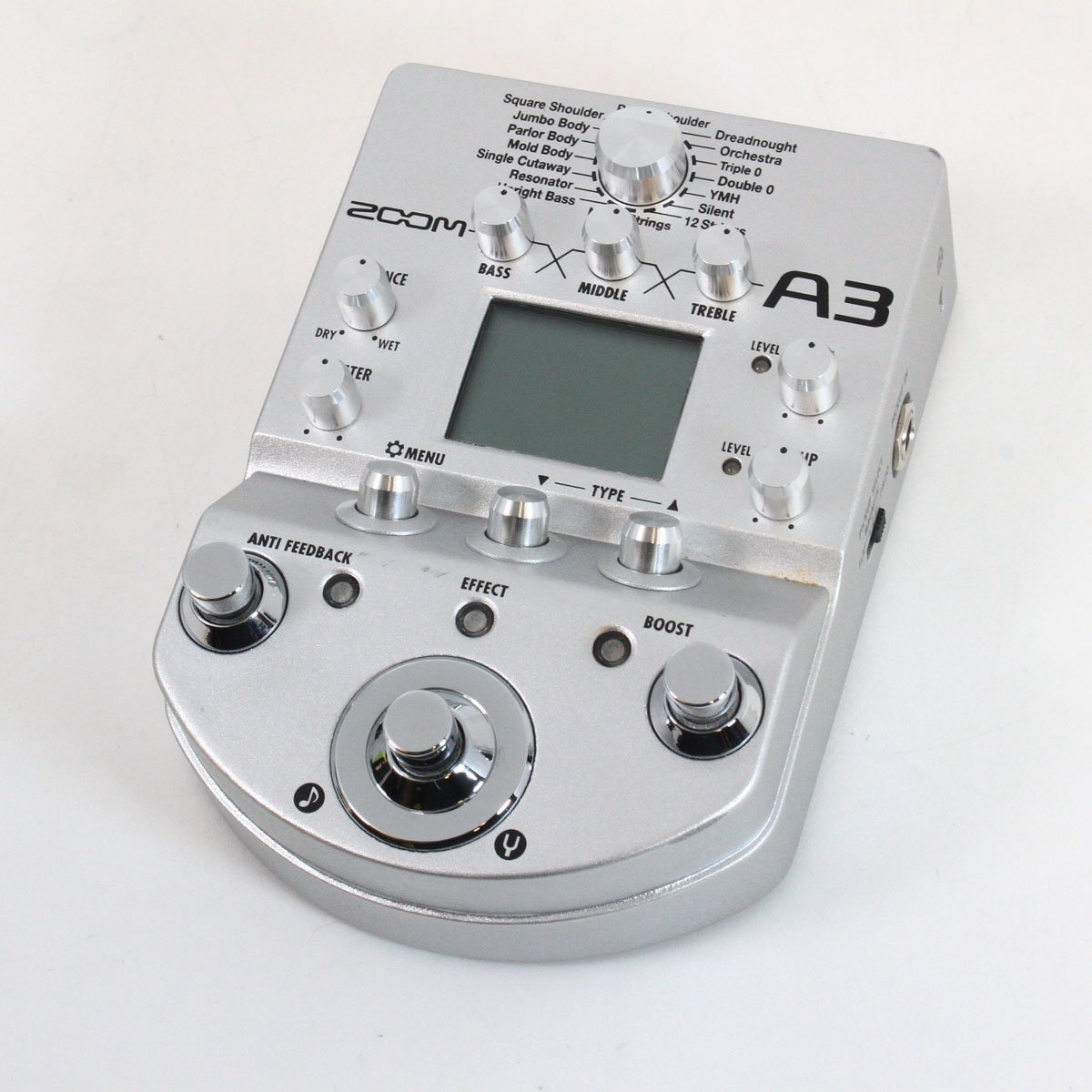 ZOOM A3 / Pre-Amp & Effects for Acoustic Guitar 【渋谷店