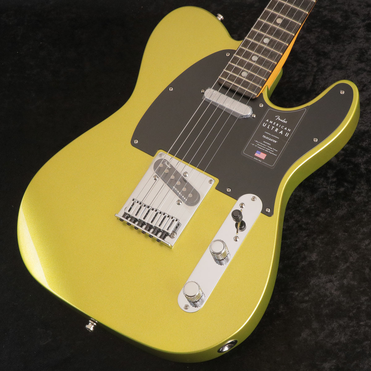 Fender American Ultra II Telecaster Ebony Fingerboard Solar Flare
