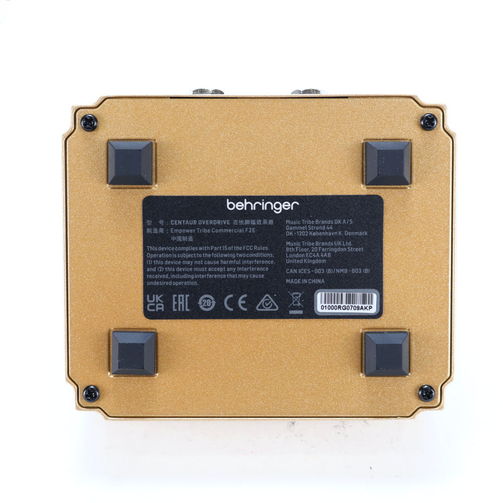 BEHRINGER 【中古】 オーバードライブ エフェクター BEHRINGER CENTAUR