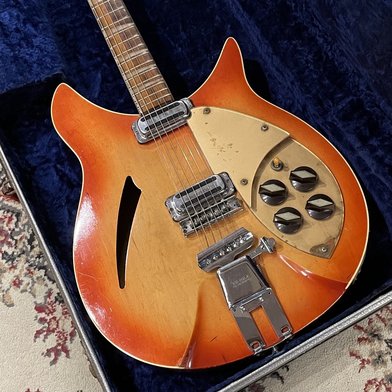 Rickenbacker Model 365 Capri w/ Rick-O-Sound -Fireglo-【1960年製