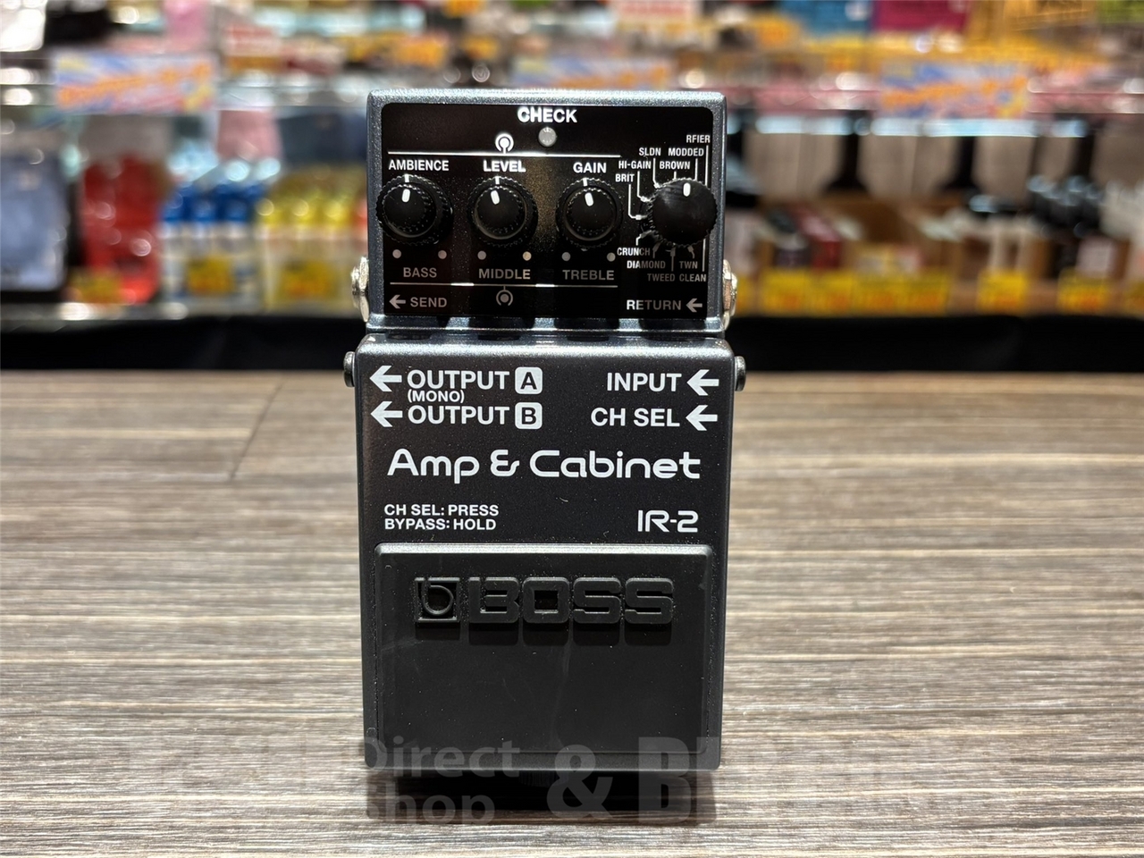 【中古美品】BOSS IR-2 アンプ・キャビネットエミュレーター BOSS IR-2 Amp&Cabinet（中古）【楽器検索デジマート】