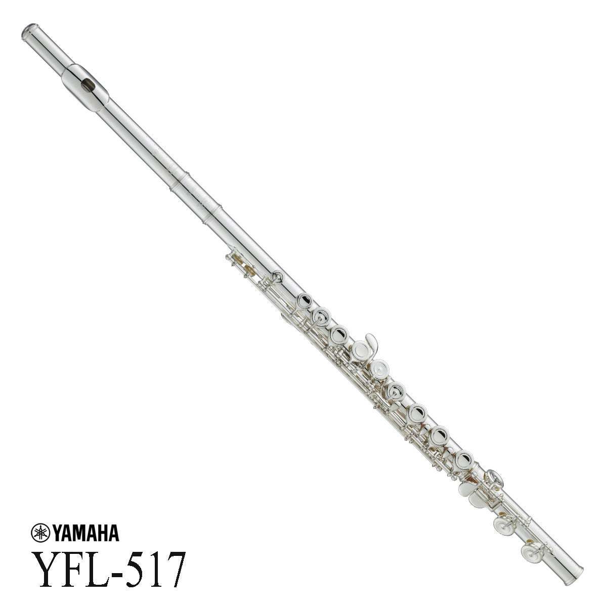 YAMAHA YFL-517 Finesse 頭部管銀 オフセット カバードキイ Eメカ 出荷