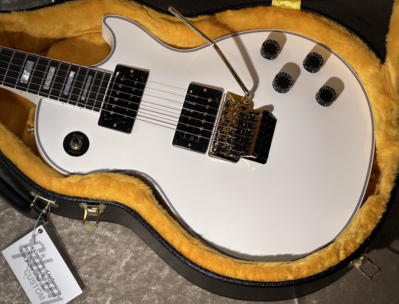 Gibson Custom Shop Les Paul Axcess Custom with Fingerboard Alpine